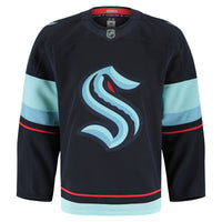 Seattle Kraken Fanatics Deep Sea Blue Home Authentic Pro Jersey