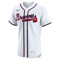 Atlanta Braves Ronald Acuña Jr. Nike White Home Elite Player Jersey