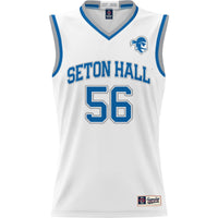 #56 Seton Hall Pirates GameDay Greats Lightweight Basketball Jersey - White