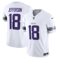 Minnesota Vikings Justin Jefferson Nike White Alternate Vapor F.U.S.E. Limited Jersey