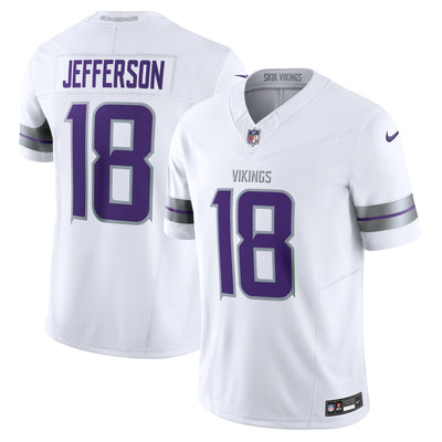 Minnesota Vikings Justin Jefferson Nike White Alternate Vapor F.U.S.E. Limited Jersey