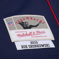 New England Patriots Rob Gronkowski Mitchell & Ness Navy Retired Legacy Replica Player Jersey