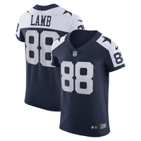 Dallas Cowboys CeeDee Lamb Nike Navy Alternate Vapor Elite Jersey