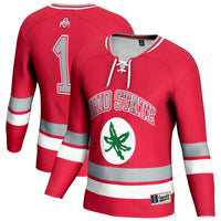 Ohio State Buckeyes GameDay Greats Lightweight Hockey Fashion Jersey - Scarlet