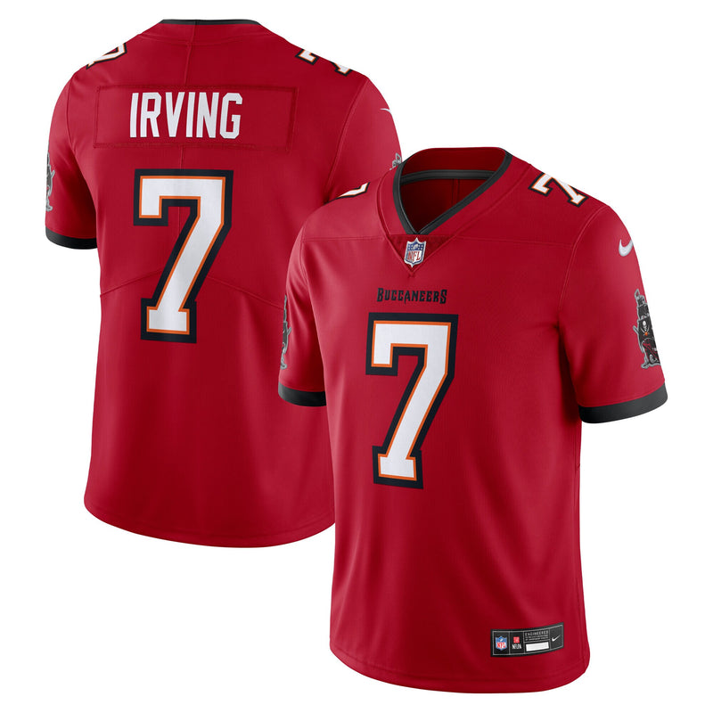 Tampa Bay Buccaneers Bucky Irving Nike Red Vapor Untouchable Stitched Limited Jersey