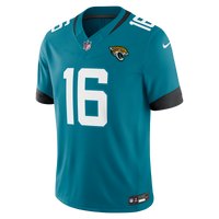 Jacksonville Jaguars Trevor Lawrence Nike Teal Team Vapor F.U.S.E. Stitched Limited Jersey