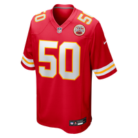 Kansas City Chiefs Brandon George Nike Red Team Game Jersey