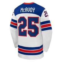 Charlie McAvoy Nike White US Hockey 2026 Away Replica Jersey