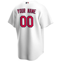 St. Louis Cardinals Nike White Home Replica Custom Jersey