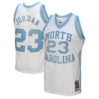 Michael Jordan North Carolina Tar Heels Mitchell & Ness 1983/84 Authentic Retired Player Jersey - White