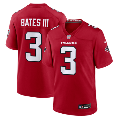 Atlanta Falcons Jessie Bates III Nike Red Game Jersey