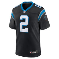 Carolina Panthers Mike Jackson Nike Black Game Jersey