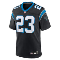 Carolina Panthers Trevor Etienne Nike Black Team Game Jersey