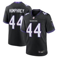 Baltimore Ravens Marlon Humphrey Nike Black Alternate Game Jersey