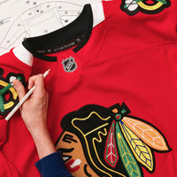 Chicago Blackhawks Fanatics Red Home Authentic Pro Custom Jersey
