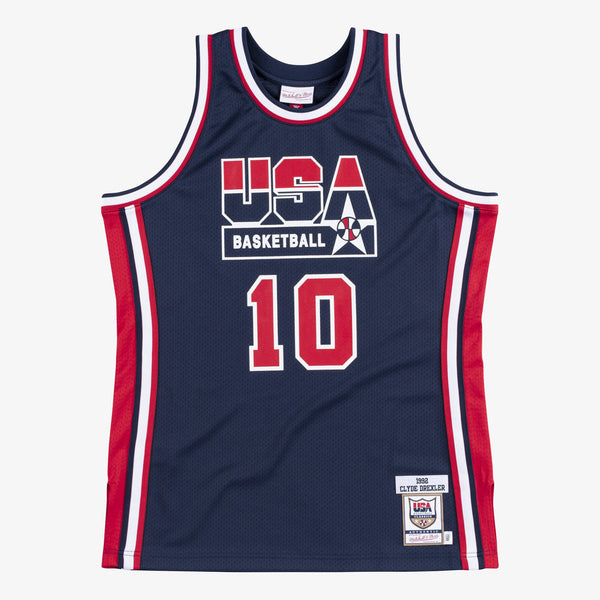 USA Basketball Mitchell & Ness Authentic Jersey Clyde Drexler 1992