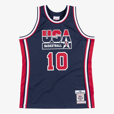 USA Basketball Mitchell & Ness Authentic Jersey Clyde Drexler 1992
