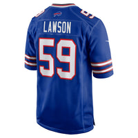 Buffalo Bills Shaq Lawson Nike Royal Team Game Jersey