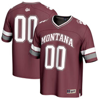 #00 Montana Grizzlies GameDay Greats Lightweight Collegiate Football Fashion Jersey - Maroon