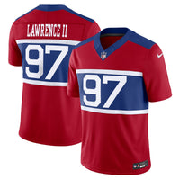 New York Giants Dexter Lawrence II Nike Century Red Alternate Vapor F.U.S.E. Limited Jersey