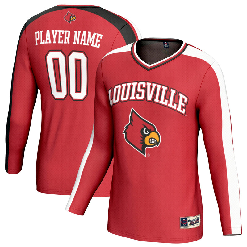 Louisville Cardinals GameDay Greats NIL Pick-A-Player Lightweight Collegiate Volleyball Fashion Jersey - Red