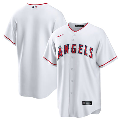 Los Angeles Angels Nike White Home Blank Replica Jersey