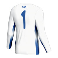 #1 BYU Cougars GameDay Greats Lightweight Volleyball Jersey - White
