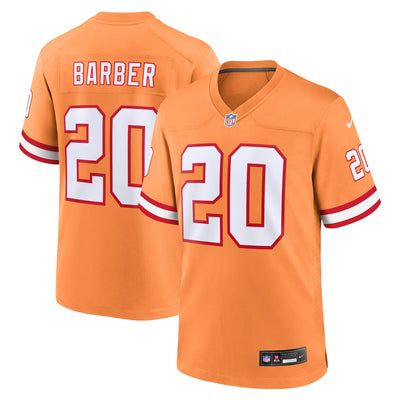 Tampa Bay Buccaneers Ronde Barber Nike Orange Retired Player Alternate Game Jersey