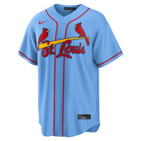 St. Louis Cardinals Lars Nootbaar Nike Light Blue Alternate Replica Jersey