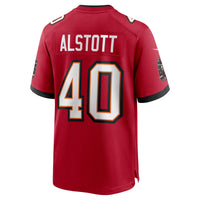 Tampa Bay Buccaneers Mike Alstott Nike Red Retired Player Game Jersey