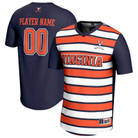 Virginia Cavaliers GameDay Greats Collegiate Soccer NIL Pick-A-Player Fashion Jersey - Navy/Orange