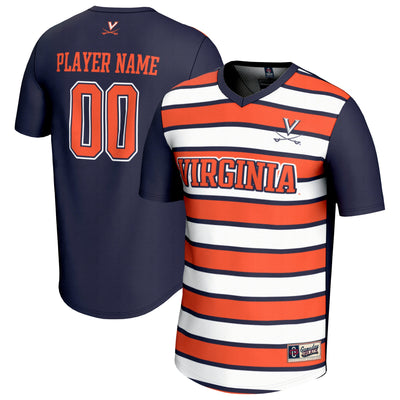 Virginia Cavaliers GameDay Greats Collegiate Soccer NIL Pick-A-Player Fashion Jersey - Navy/Orange