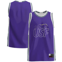 University of Sioux Falls Cougars GameDay Greats Lightweight Basketball Jersey - Purple