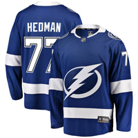 Tampa Bay Lightning Victor Hedman Fanatics Blue Breakaway Jersey