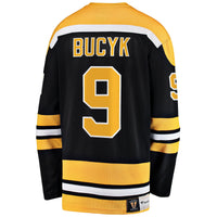 Boston Bruins John Bucyk Fanatics Black Premier Breakaway Retired Player Jersey