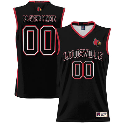 Louisville Cardinals GameDay Greats Lightweight NIL Pick-A-Player Basketball Jersey - Black