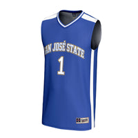 #1 San Jose State Spartans GameDay Greats Lightweight Basketball Fashion Jersey - Royal