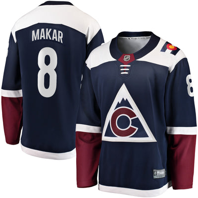 Colorado Avalanche Cale Makar Fanatics Navy Breakaway Jersey