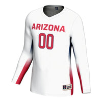 Arizona Wildcats GameDay Greats Adult NIL Lightweight Volleyball Jersey - White