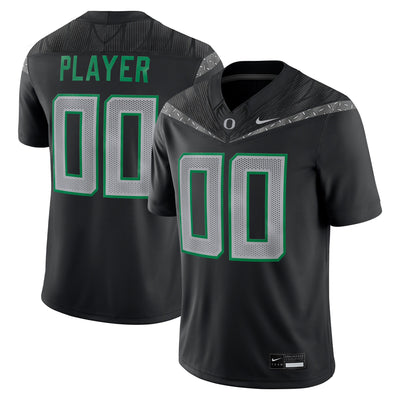 Oregon Ducks Nike NIL Pick-A-Player Game Jersey - Black