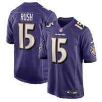 Baltimore Ravens Cooper Rush Nike Purple Team Game Jersey