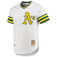Athletics Reggie Jackson Mitchell & Ness White 1972 Cooperstown Collection Authentic Jersey