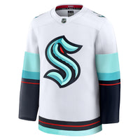 Seattle Kraken Fanatics White Away Premium Jersey