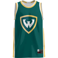Wayne State Wildcats GameDay Greats Lightweight Basketball Jersey - Green
