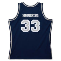 Alonzo Mourning Georgetown Hoyas Mitchell & Ness 1991/92 Swingman Player Jersey - Navy