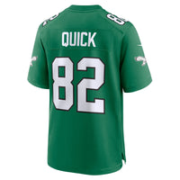 Philadelphia Eagles Mike Quick Nike Kelly Green Retired Player Alternate Game Jersey