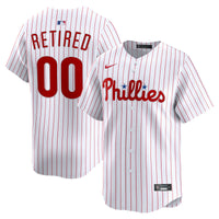 Philadelphia Phillies Nike White Home Limited Pick-A-Player Retired Roster Jersey