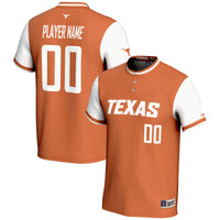 Texas Longhorns GameDay Greats NIL Pick-A-Player Lightweight Softball Jersey - Burnt Orange
