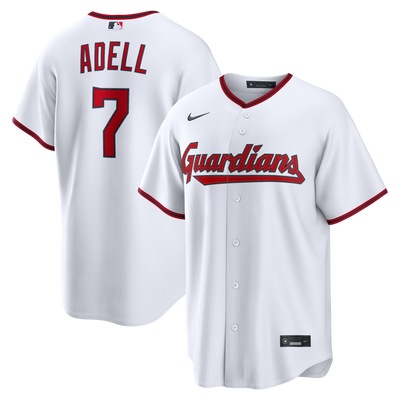 Cleveland Guardians Jo Adell Nike White Home Replica Jersey