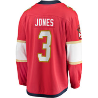 Florida Panthers Seth Jones Fanatics Red Home Breakaway Jersey